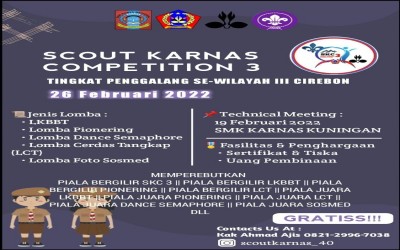 SCOUT KARNAS COMPETITION 3