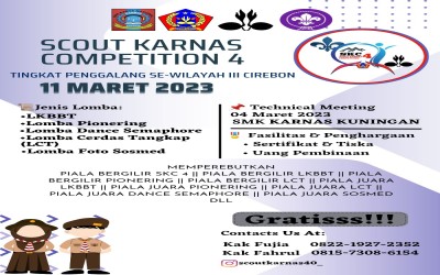 SCOUT KARNAS COMPETITION 4